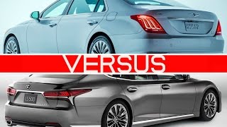 GENESIS G90 vs 2018 LEXUS LS [upl. by Led832]