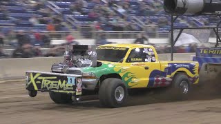 Championship Truck Pulling 2023 6200lb Modified 4x4 Trucks Pulling At Keystone Finals [upl. by Anuahsed846]