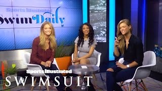 Nina Agdal Kate Bock amp Ariel Meredith Talk Love Modelling amp More  Sports Illustrated Swimsuit [upl. by Yzmar313]