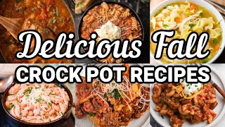 Falls BEST Crock Pot Recipes You Wont Want to Miss [upl. by Oicnoel313]