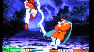 unlock evil ryu in street fighter alpha 3 in street fighter anthology part 4 of 4 [upl. by Iphigeniah578]