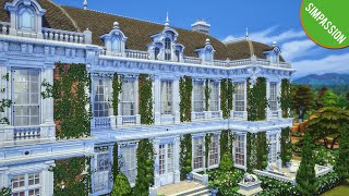 Keighley House│CC│The Sims 4│Speed Build│SIMPASSION [upl. by Inalaehak]