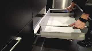 Remove Soft Close Kitchen Drawer and Tighten the Slides [upl. by Luo871]