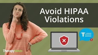 Avoid HIPAA Violations [upl. by Kuster]