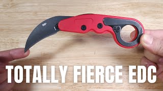 ULTIMATE EDCOUTDOORSELF DEFENSE FOLDING KNIFE CRKT PROVOKE KNIFE REVIEW [upl. by Nyl]