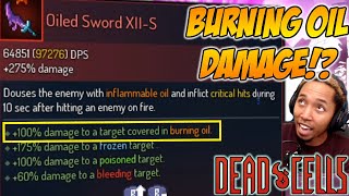 BUSTED Oil Sword Run Dead Cells Update 18 Post Bad Seed DLC Full Run [upl. by Notsla564]