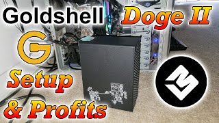 Is it Profitable  Goldshell Doge II Miner Setup amp Profitability [upl. by Ozne391]