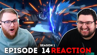 RIMURU VS ORC DEMON LORD  That Time I Got Reincarnated as a Slime S1 Episode 14  REACTION [upl. by Darom]