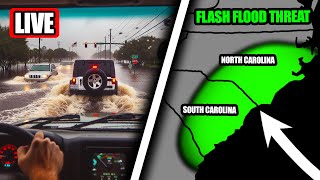 Positioning For Carolina Coast Flood Threat  Live As It Happened  8624 [upl. by Karli]