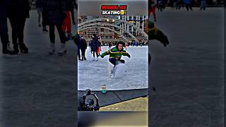 normal boy ice skating vs brutal boy ice skating trollface edit troll [upl. by Inor]