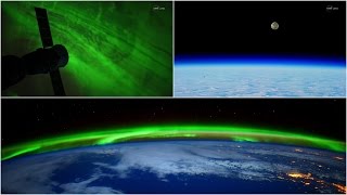 NASAs stunning 4K video of northern lights from space [upl. by Zimmerman446]