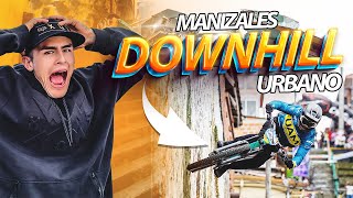 DOWNHILL URBANO manizales 2024🔥Fuertes CAIDAS😱 [upl. by Kolva]