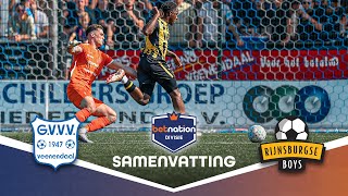 SPEKTAKELSTUK in Veenendaal 💥  GVVV vs Rijnsburgse Boys  Samenvatting Betnation Divisie 2324 [upl. by Albarran]