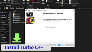 How to install Turbo CC in windows [upl. by Inoy]