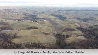 La Langa del Barolo  Barolo Monforte dAlba Novello  Drone DJI Mavic Mini [upl. by Venuti]