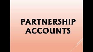 CA Inter  Partnership Accounts Full Revision Lecture  Advanced Accounts [upl. by Aitnis209]