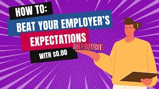 HOW TO Beating your Employers Expectations for 0  Fast Thinking [upl. by Blinni436]