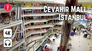 CEVAHIR MALL FULL WALKING TOUR  Istanbul 🇹🇷  Second largest Shopping Mall in Europe Cevahir AVM [upl. by Laddy]