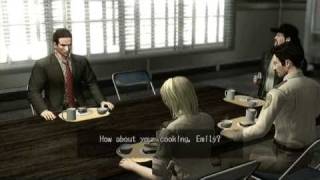 Deadly Premonition All Lunch Scenes at the Sheriffs Department [upl. by Dent]