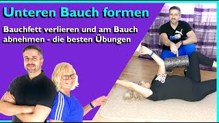 Fett am unteren Bauch wegbekommen  Bauch formen amp am Bauch abnehmen  die besten Übungen [upl. by Arad]