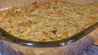 Grandmas Southern Cornbread Dressing Recipe [upl. by Derdle]