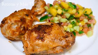 Si Ya No Sabes Cómo Cocinar el Pollo Haz Está Deliciosa Receta Te Chuparás Los Dedos [upl. by Ashford]