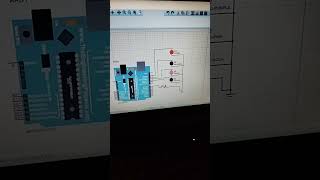 Microcontroller se bnaya Maine light control connection with Proteus [upl. by Griswold]