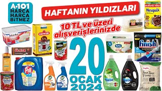 A101 20 OCAK 2024 İNDİRİM KATALOĞU  A101 HAFTANIN YILDIZLARI  A101 KAMPANYA TEMİZLİK GIDA a101 [upl. by Adnorrehs852]