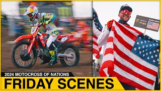 Friday Scenes  2024 Motocross of Nations [upl. by Rento]