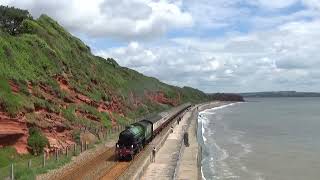 61306 Mayflower  Steam Dreams to Paignton amp Kingswear  15062024 [upl. by Aisercal78]