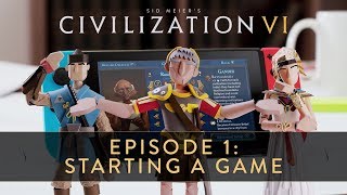 Sid Meier’s Civilization VI – Episode 1 Starting a Game [upl. by Jobyna]