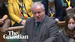 Ian Blackford told to leave Commons after saying Johnson had lied about Covid lockdown parties [upl. by Durer]