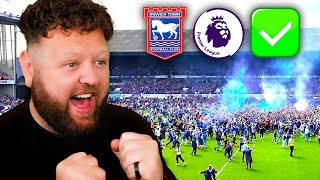 The Moment IPSWICH TOWN Got Promoted To The PREMIER LEAGUE [upl. by Ainnos]