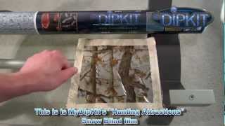 How to use MyDipKit Part 3  which side goes up  down diy hydrographics [upl. by Rizzi]