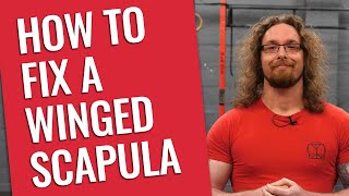 How to Fix a Winged Scapula [upl. by Neicul]