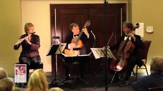 Michael Gilbertson Long Journey Home 2012 for flute cello and guitar – World premiere [upl. by Stretch]