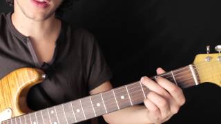 Aprende a Tocar Something  The Beatles  En Tu Guitarra Electrica o Acustica  Tutorial [upl. by Wyatan]