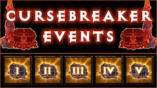 Diablo III  All Cursebreaker Events Achievement [upl. by Airbas]