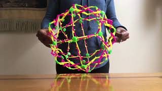 Hoberman Sphere Breathing [upl. by Armington]