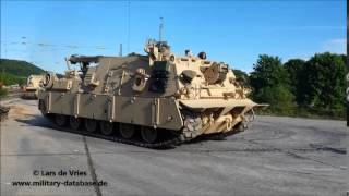 2014  Combined Resolve II  M88 A2 Hercules Parsberg [upl. by Fusco8]