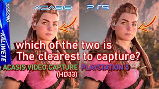 which is better ACASIS HD33 vs PS5 VIDEO CAPTURE [upl. by Nylorac586]