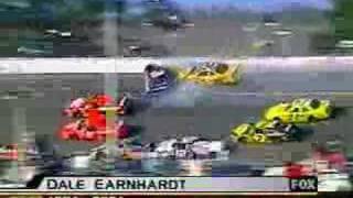 2001 daytona 500 Dale Earnhardt fatal crash [upl. by Eetse568]