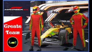 F1 Manager 2024 Create team Emilia Romagna Grand Prix Live Stream [upl. by Rimidalv]