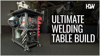 How to Build an Ultimate Welding Table amp Cart for Your Workshop [upl. by Eillime]