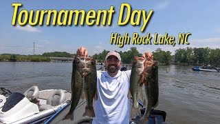 1v1 Bass Tournament  High Rock Lake NC  May 2023 [upl. by Yeslaehc]