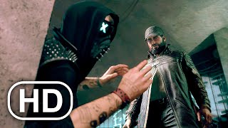 Aiden Pearce Meets Wrench Scene 4K ULTRA HD  Watch Dogs Legion Bloodline Cinematic [upl. by Ahseen]