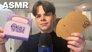 Gibi ASMR Toaster Coaster Tracing Tapping and Scratching 🍞 [upl. by Myrtle]