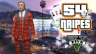 UBICACIONES SECRETAS DE LOS NAIPES GTA 5 ONLINE DESBLOQUEAR TRAJE DEL CASINO DIAMOND [upl. by Othella]