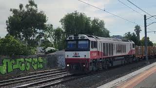 SCT steel transfer Train Middle Footscray 4th March 2023 [upl. by Cahilly]