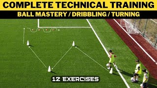 Master ball control  Soccer training drills  Nike Academy [upl. by Terrijo845]